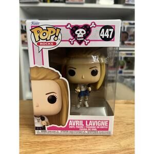 NEW IN HAND Avril Lavigne Girlfriend Funko Pop #447 Rocks Music Sk8er Skater